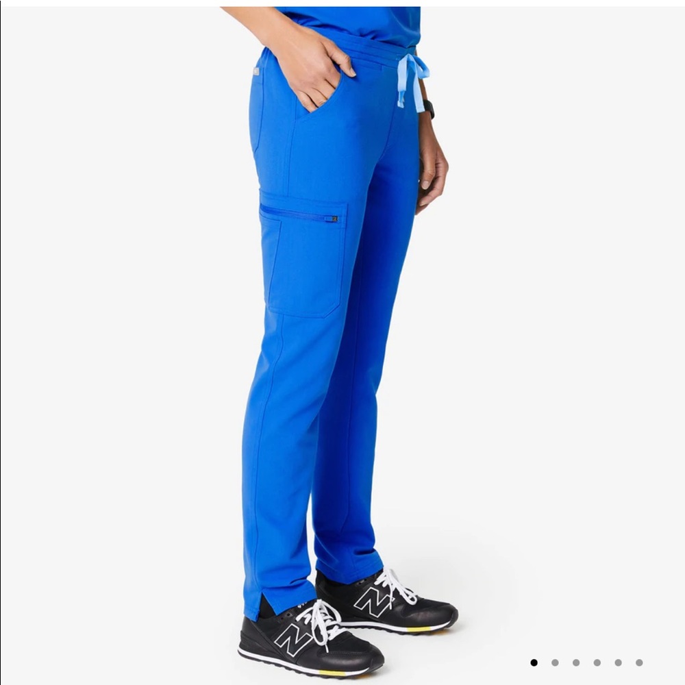 Women's Royal Blue Yola™ - Petite Skinny Scrub Pants - XS - Petite / Royal Blue